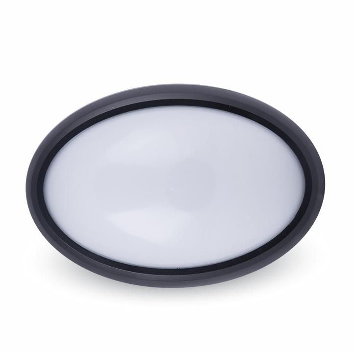 12W PLAFONIERA LED OVALE BIANCO NATURALE 4500K