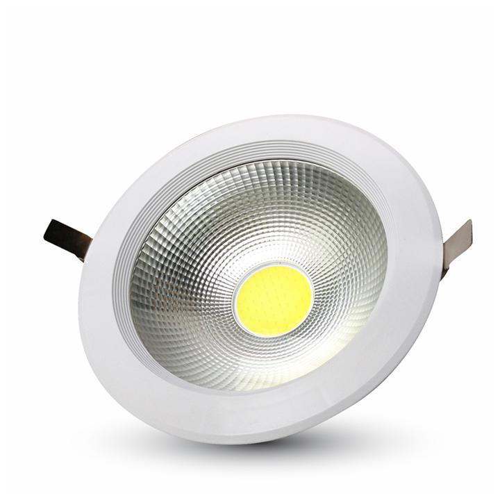 30W SPOT LED RIFLETTORE PKW CORPO BIANCO FREDDO 6000K