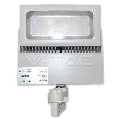 LUCI DELLA PISTA LED 48W CORPO BIANCO BIANCO FREDDO 5000K                                                                               