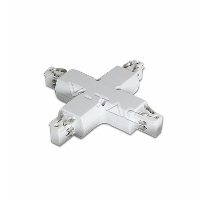 PISTA PER LUCE A LED 4X CONNETTORE BIANCO