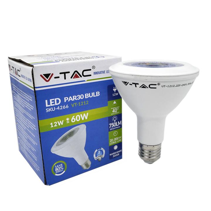LAMPADINA LED 12W PAR30 E27 BIANCO NATURALE 4000K                                                                                       