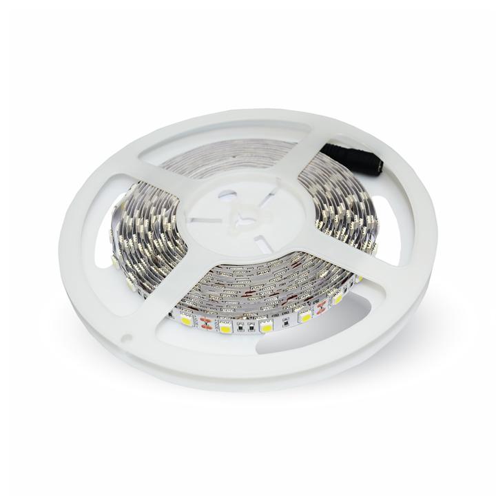 STRISCIA SMD5050 60 LED/M BIANCO NATURALE IP20 4500K                                                                    