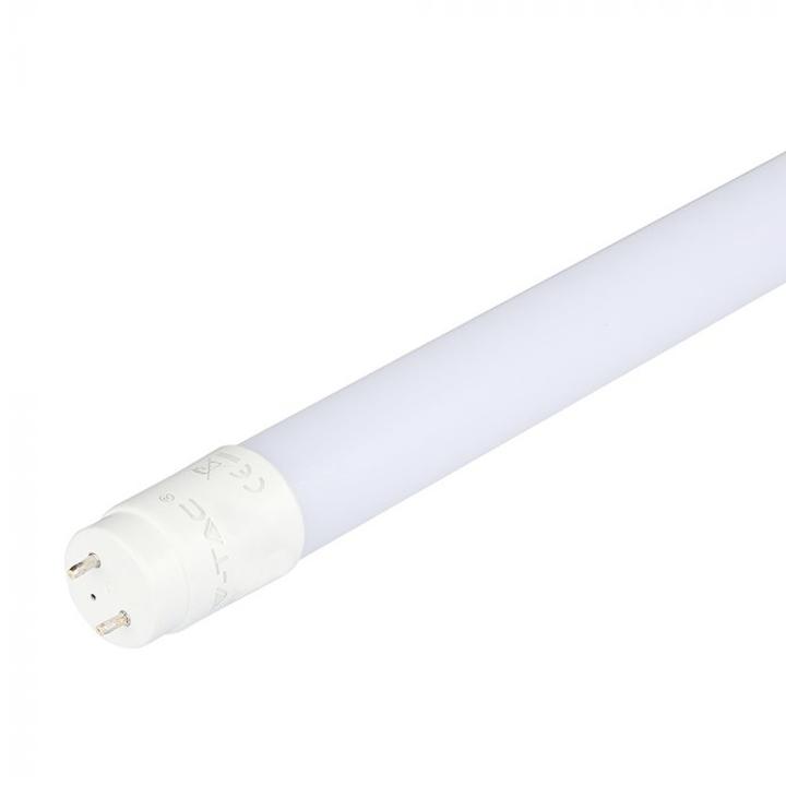 T8 TUBO LED 18W - 120 CM NANO PLASTICA NON RUOTABILE BIANCO CALDO 3000K