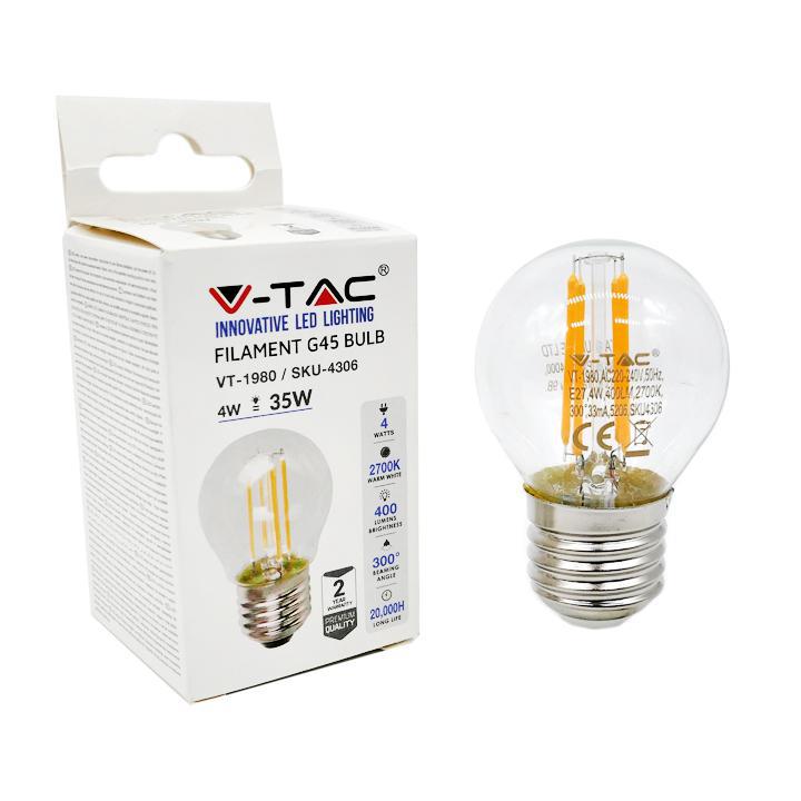LAMPADINA LED FILAMENTO E14 CANDELA FIAMMA BIANCO FREDDO 6000K                                                          