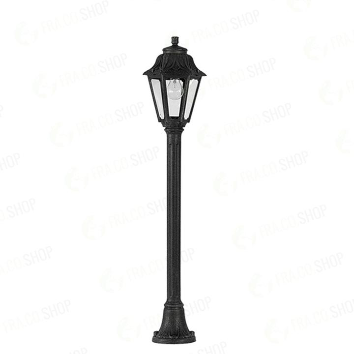 MIZAR/ANNA NERO TRASP E27 LED FILAMENTO 6W 4000K 800LM