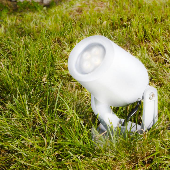 MINITOMMY SPIKE BIANCO SATIN  LED GU10 3,5W 4K                                                                          