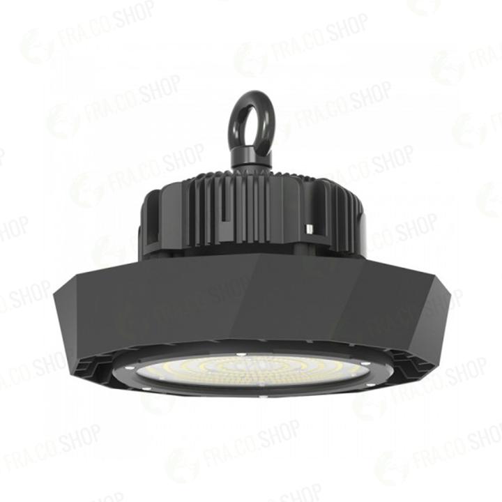 LED HIGHBAY SAMSUNG CHIP/DRIVER - 100W 180LM/WATT CORPO NERO 4000K                                                                      