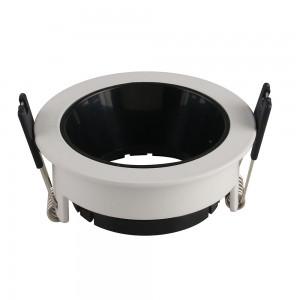 GU10 FITTING ROUND-WHITE+BLACK                                                                                                          
