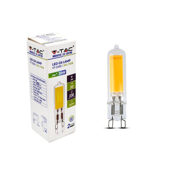 G9-3W-GLASS BULB-6400K                                                                                                  