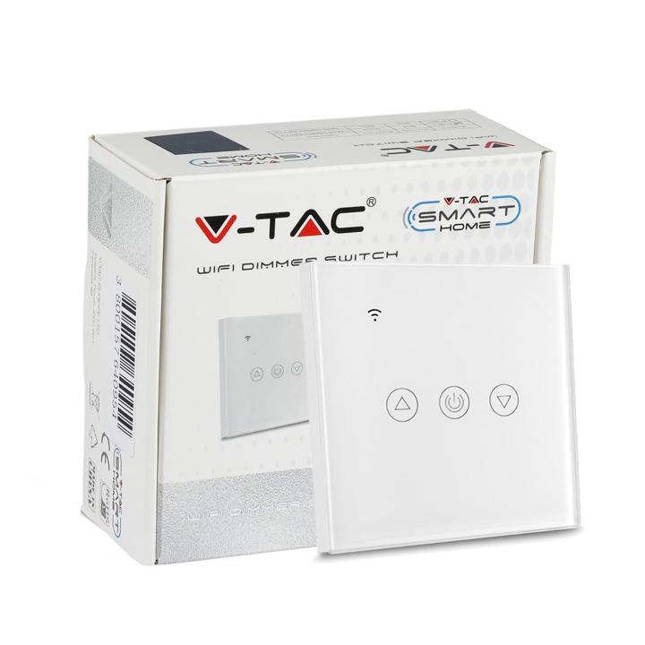 INTERRUTTORE DIMMER EU WIFI AMAZON ALEXA E GOOGLE HOME COMPATIBLE BIANCO                                                