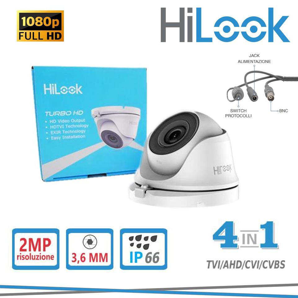 THC-T120-M TURRET 2MP 3,6MM    IR20 4 IN 1 HILOOK