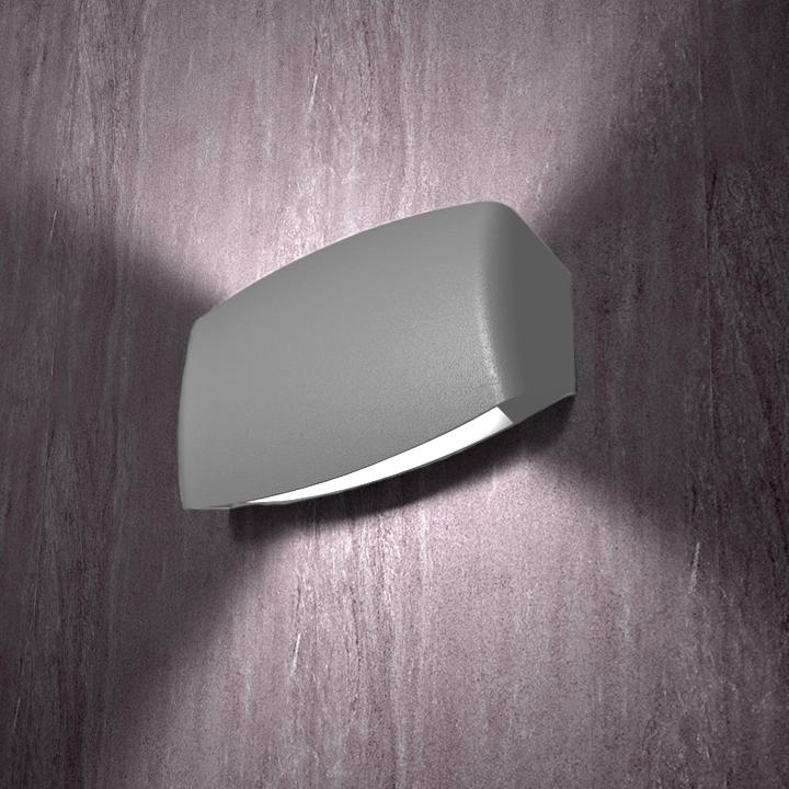 ABRAM 190 GRIGIO TRASP LED R7S 8,5W 4000K                                                                               