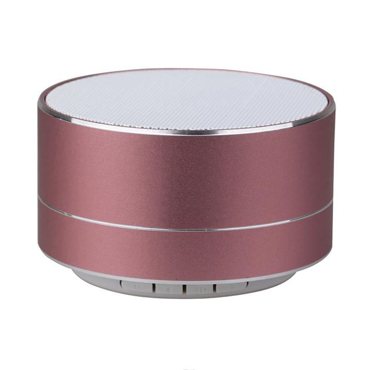 METAL BLUETOOTH ALTOPARLANTE PORTATILE  TF CARD SLOT 400MAH BATTERIA