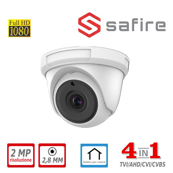 DOME 2MP 2,8MM 4 IN 1 SAFIRE WDR 120D                                                                                   