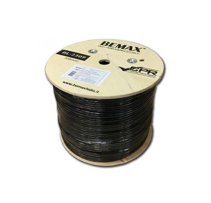 CAVO UTP X ESTERNO CAT6  BEMAX OUTDOOR 100 RAME 4X2 BC