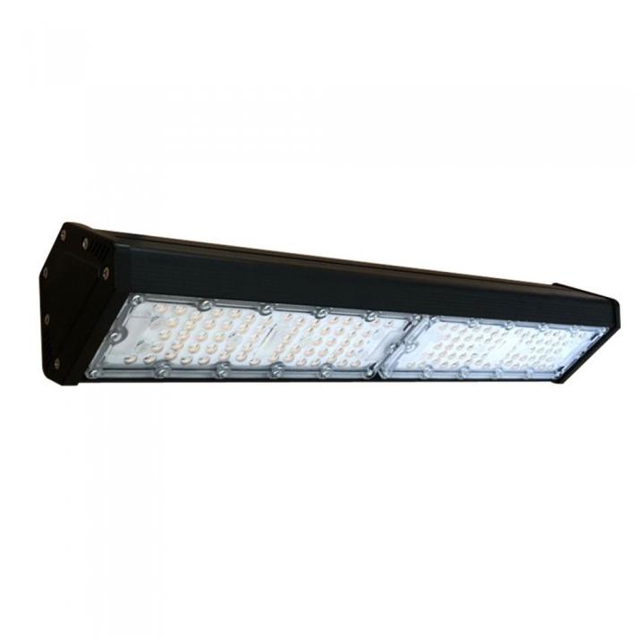 LED SOSPENSIONE LINEARE SAMSUNG CHIP 100W CORPO NERO 4000K 120LM/W                                                      