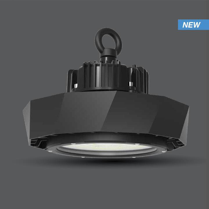 LED SOSPENSIONE INDUSTRIALE SAMSUNG CHIP 100W CORPO NERO 160LM/W 6000K                                                  