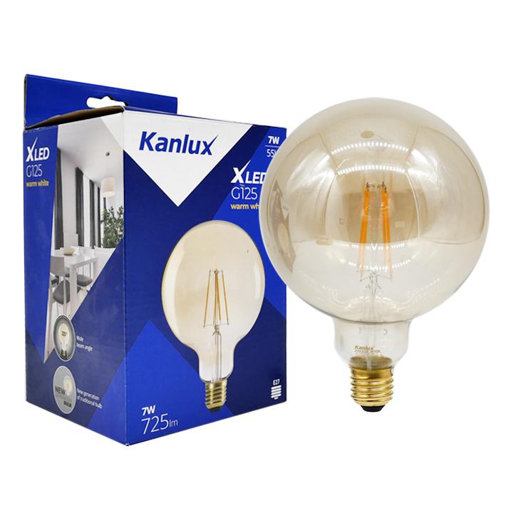 LAMPADINA A LED 7W E27 2500K   G125                                                                                     