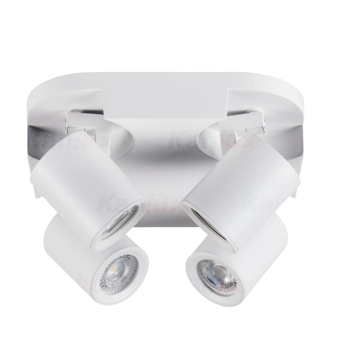 LAURIN EL-40 APPLIQUE 310 WHITE GU10 KANLUX - KANLUX                                                                    