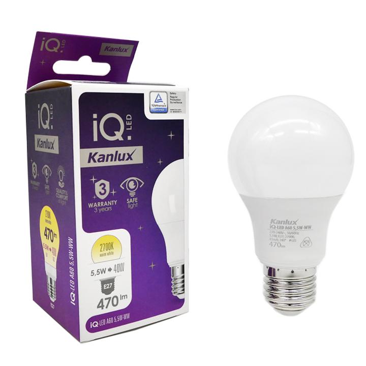 LAMPADINA A LED 5,5W E27 4000K                                                                                                          