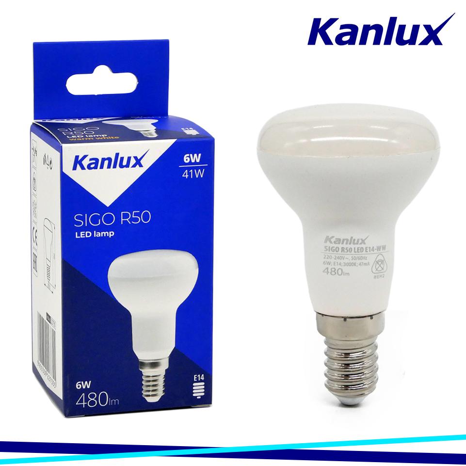 LAMPADINA A LED 6W E14 4000K R50
