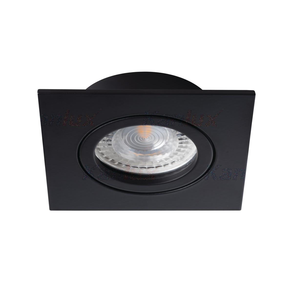 DALLA CT-DTL50-B FARETTO INCASSO NERO