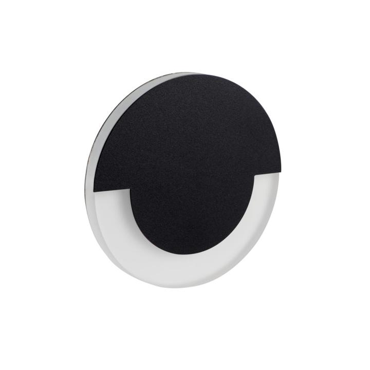 PLAFONIERA LED SOLA 4000K 1.3W NERA                                                                                                     
