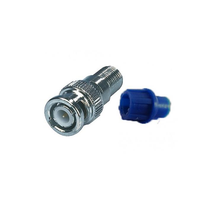 CONNETTORE BNC, ZINCO-RAME     CONF. DA 25PZ, BEMAX                                                                     