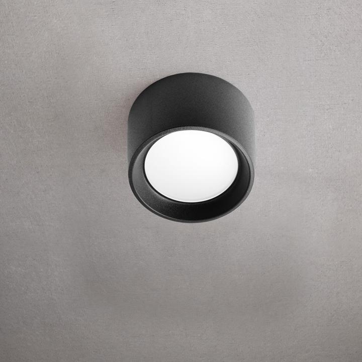 LIVIA 160 FARETTO SURFACE NERO 7W LED 4000K FUMAGALLI                                                                   