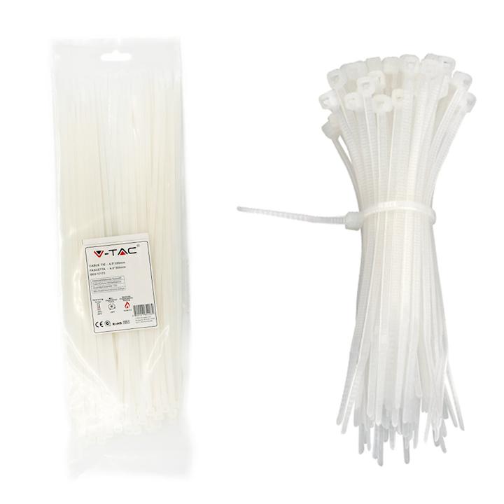 CABLE TIE-4.5300MM- WHITE     CONF. 100 PZ