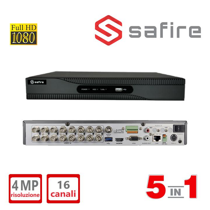 DVR 5 IN 1- 16CH HDTVI-HDCVI/ AHD/CVBS                                                                                  