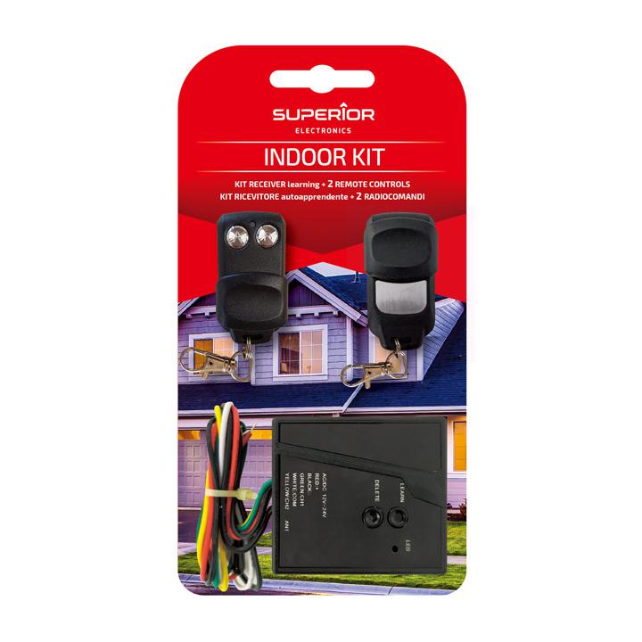 KIT AUTOMAZIONE 433,92 MHZ  serrande cancelli box irrigazione e illuminazione