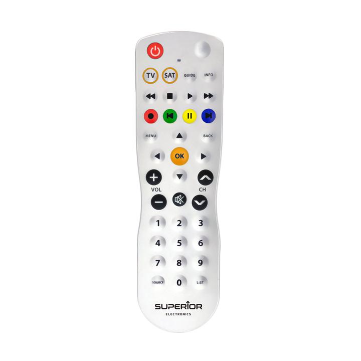 TELECOMANDO LAVABILE CON UN PANNO SUPERIOR SAFE