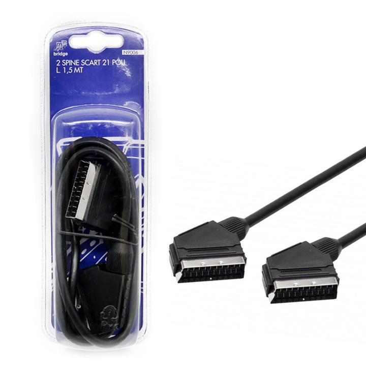 N9006 BLISTER-CAVO SCART 21   POLI G.
