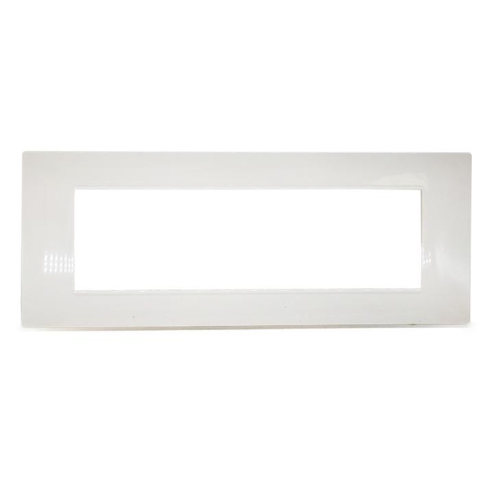 PLACCA 6007-01 7P BIANCO/VMR-PLN TECNOPOLIMERO MAPAM