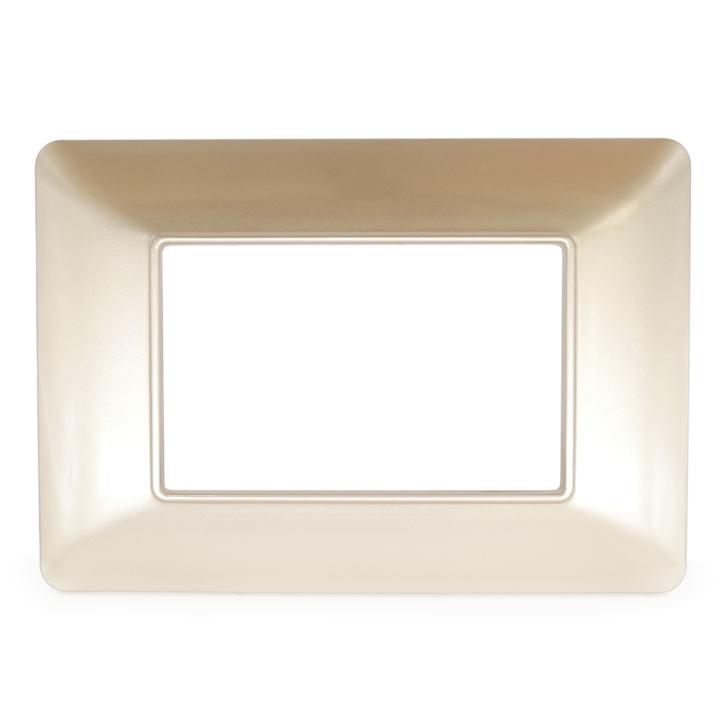 PLACCA 8003-07 3P CHAMPAGNE/MTX TECNOPOLIMERO
