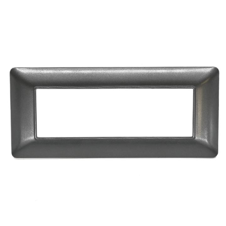 PLACCA 8007-11 6P GRIGIO SCURO/MTX TECNOPOLIMERO                                                                        