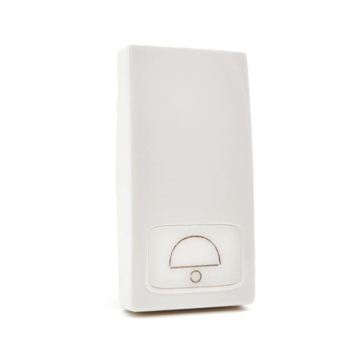 COVER PULSANTE CAMPANELLO 672B/VMR BIANCO                                                                               
