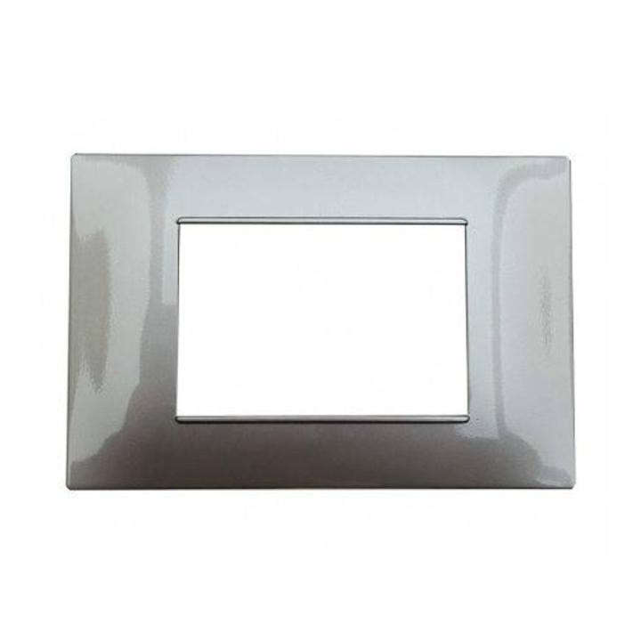 PLACCA 6003-20 3P PLATINO/VMR-PLN TECNOPOLIMERO                                                                         