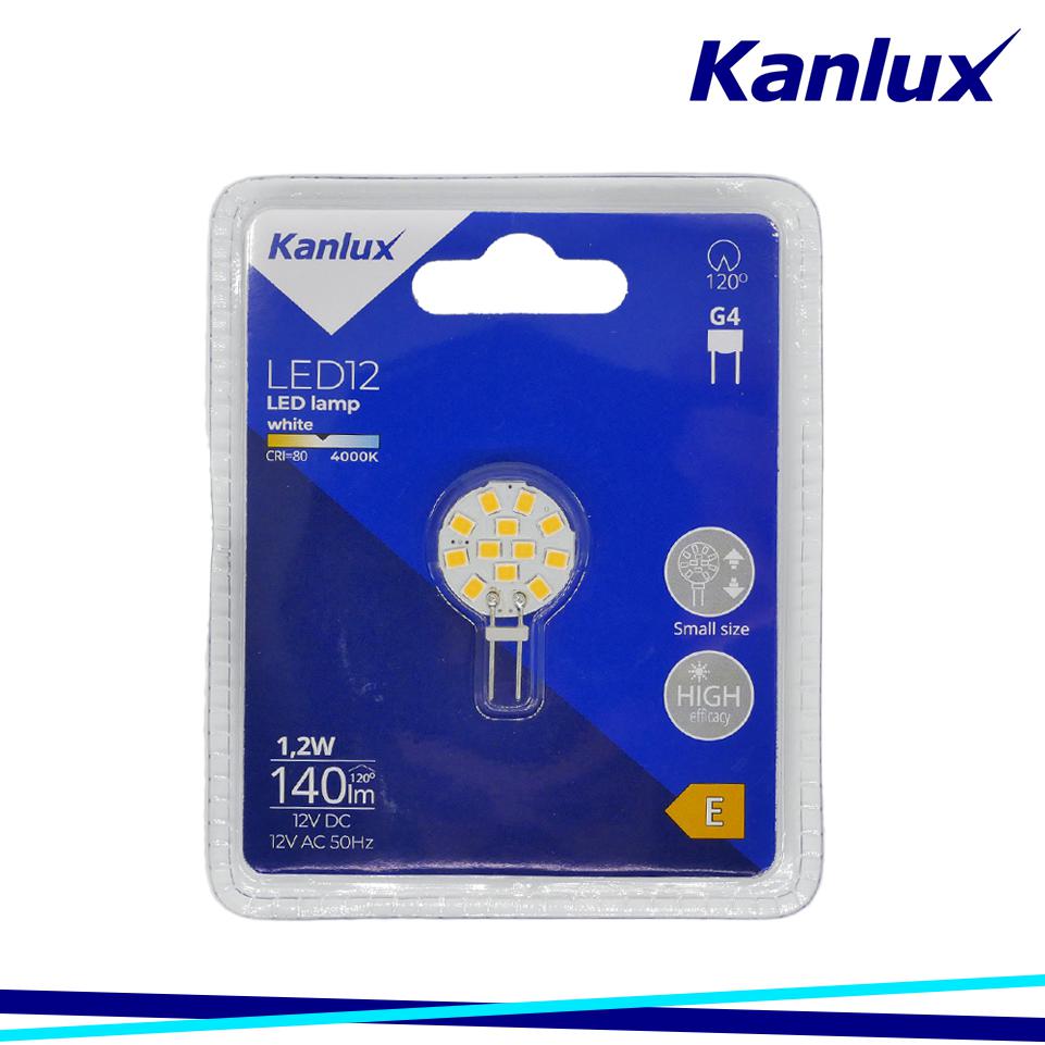 LED12 G4 4000K 1,2W LAMPA LED
