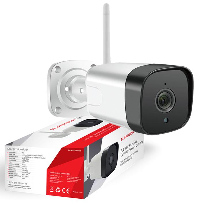 OUTDOOR SMART CAMERA - "SECURITY ICM002" SUPERIOR