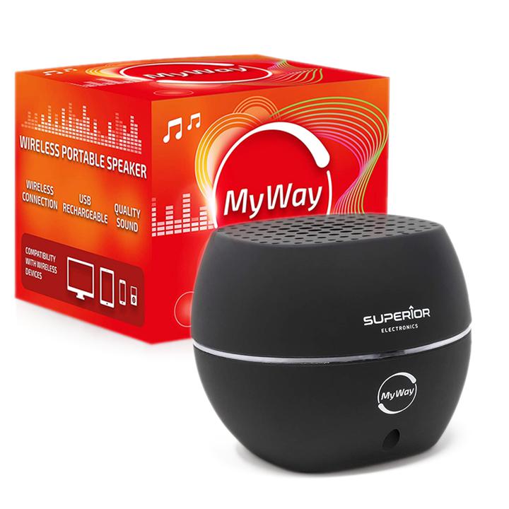 SUPERIOR SPEAKER MYWAY - DOT   ALTOPARLANTE BLUETOOTH PORTAT