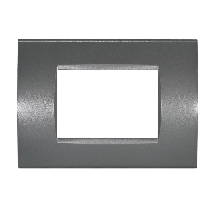 PLACCA 1003-8 3P GRIGIO SCURO/LGT TECNOPOLIMERO                                                                         