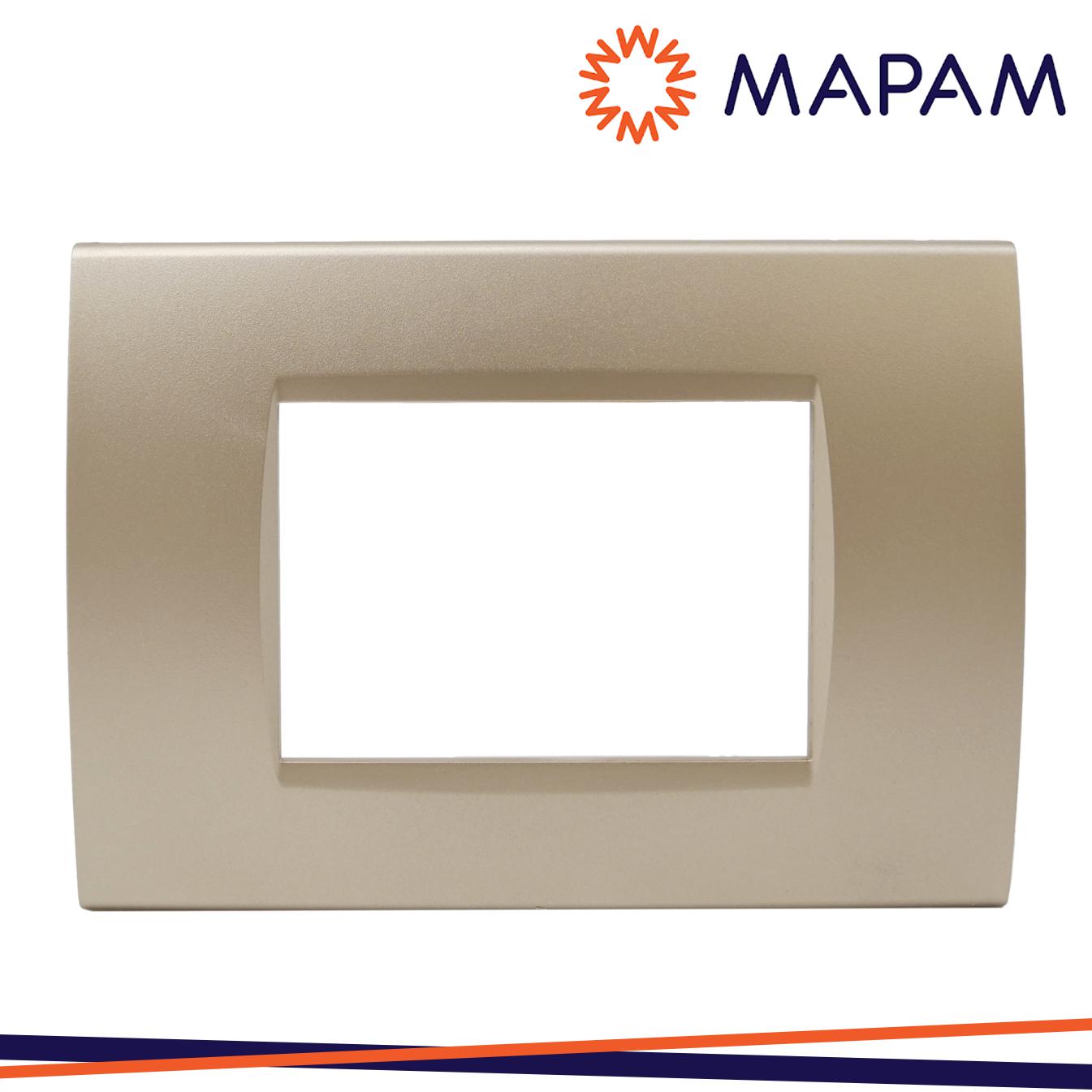 PLACCA 1003-13 3P ORO/LGT TECNOPOLIMERO                                                                                 