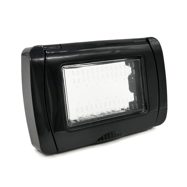 PLACCA IDROBOX IP55 3P NERO/VMR-PLN S6003N                                                                              