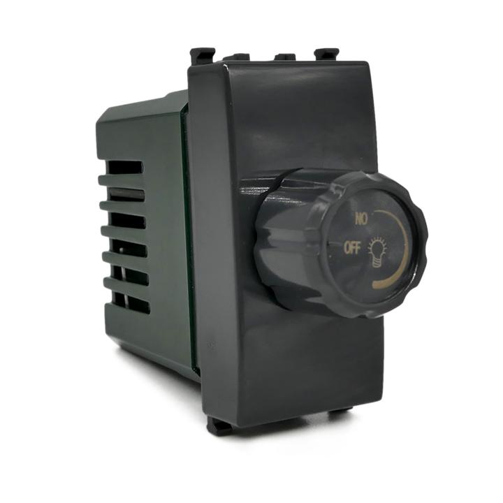 INTERRUTTORE DIMMER 500W 606N/VMR NERO                                                                                  