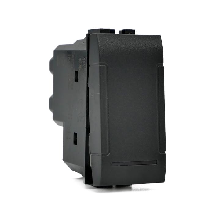 INVERTITORE UNIPOLARE (16A-250) 804N/INT-LGT NERO