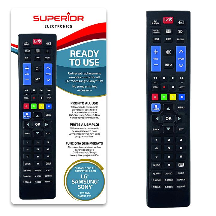 TELECOMANDO UNIVERSALE LG/SAMSUNG/SONY SMART                                                                                            