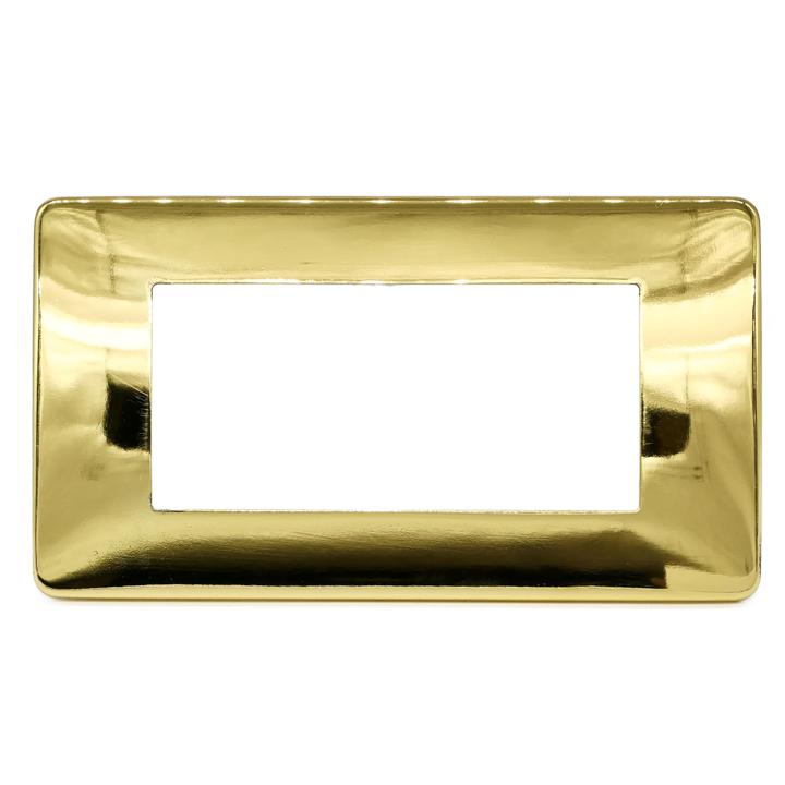 PLACCA 7804-3 4P ORO SIMIL-MTXMETALLO