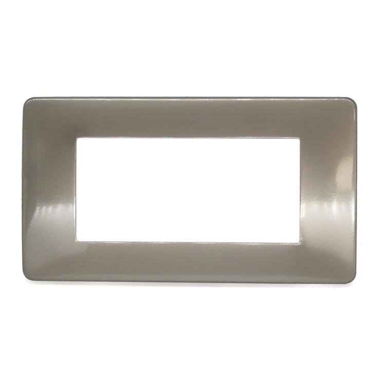 PLACCA 7804-8 4P CHAMPAGNE SIMIL-MTX METALLO                                                                                            